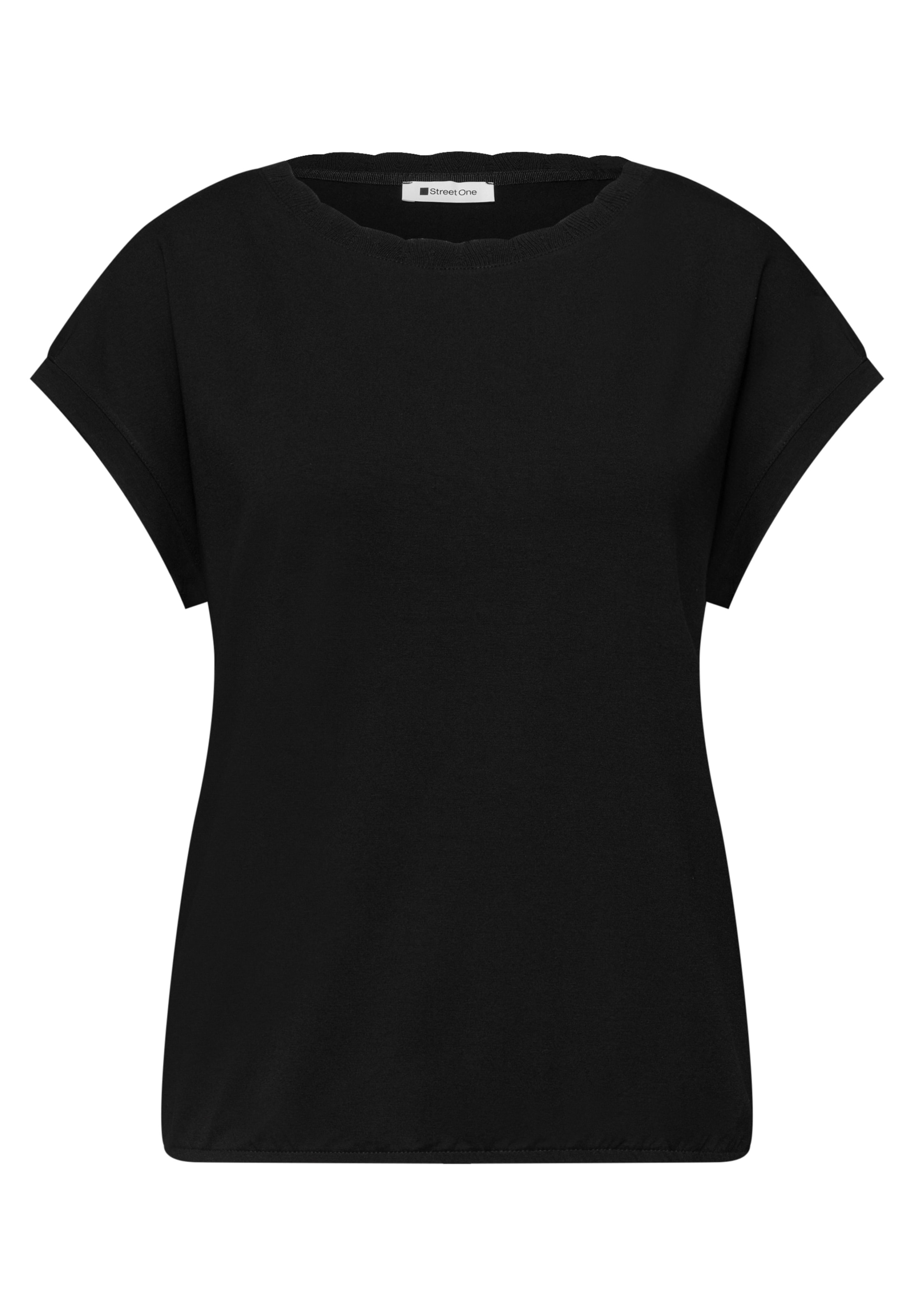 STREET ONE Shirt in Black: front