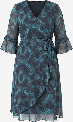 MIAMODA Dress in Blue: front