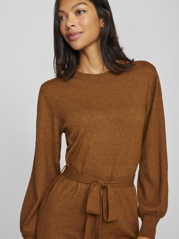 VILA Knit dress in Brown