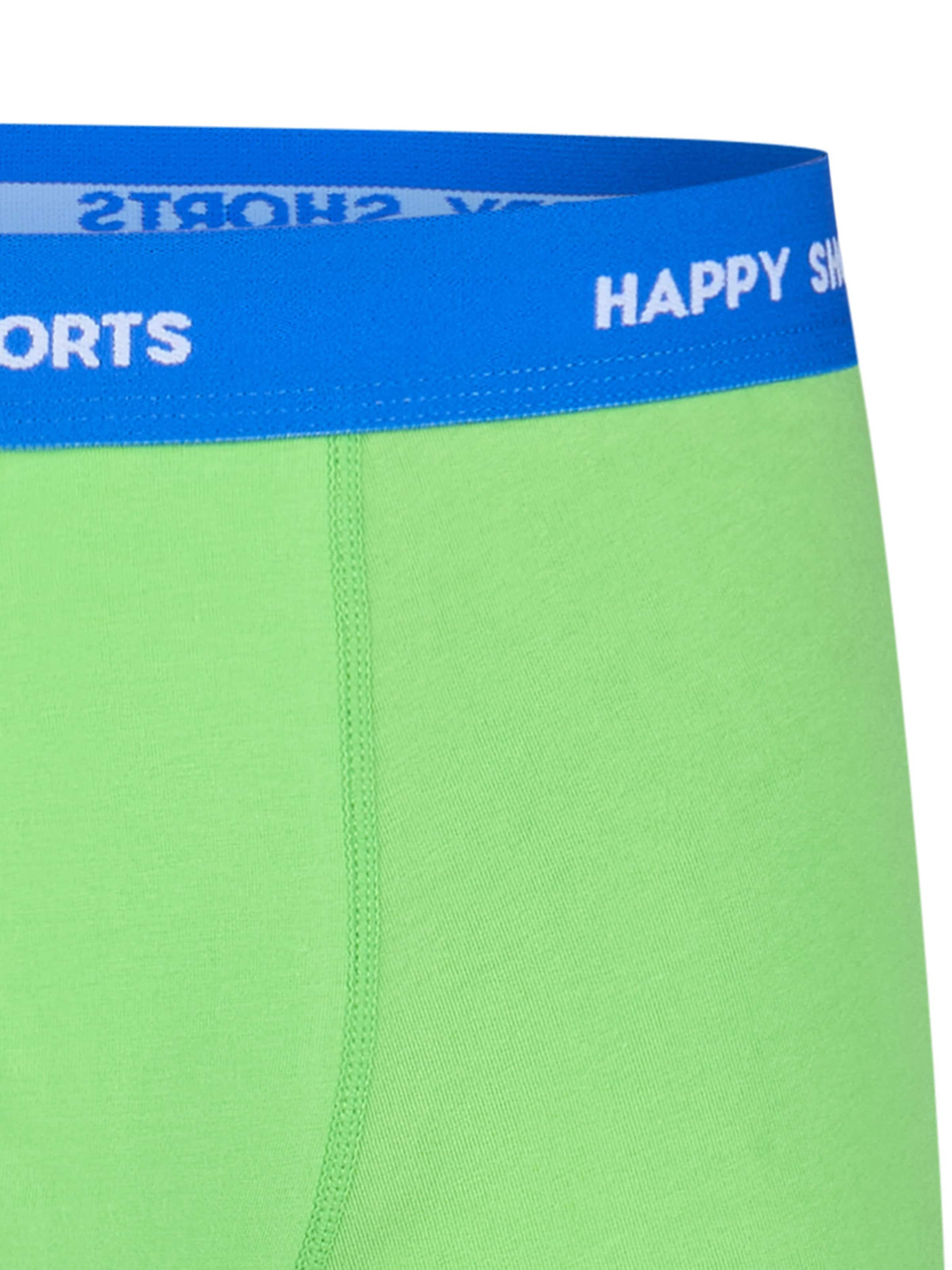 Boxers ' Jersey ' Happy Shorts en bleu