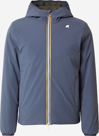 Veste fonctionnelle 'Jack St' K-Way en bleu : devant