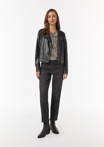 comma casual identity Bluse in Schwarz