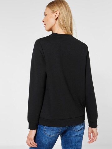 STREET ONE Sweatshirt in Zwart