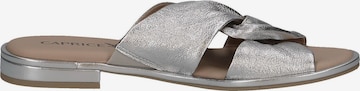 CAPRICE Pantolette in Silber