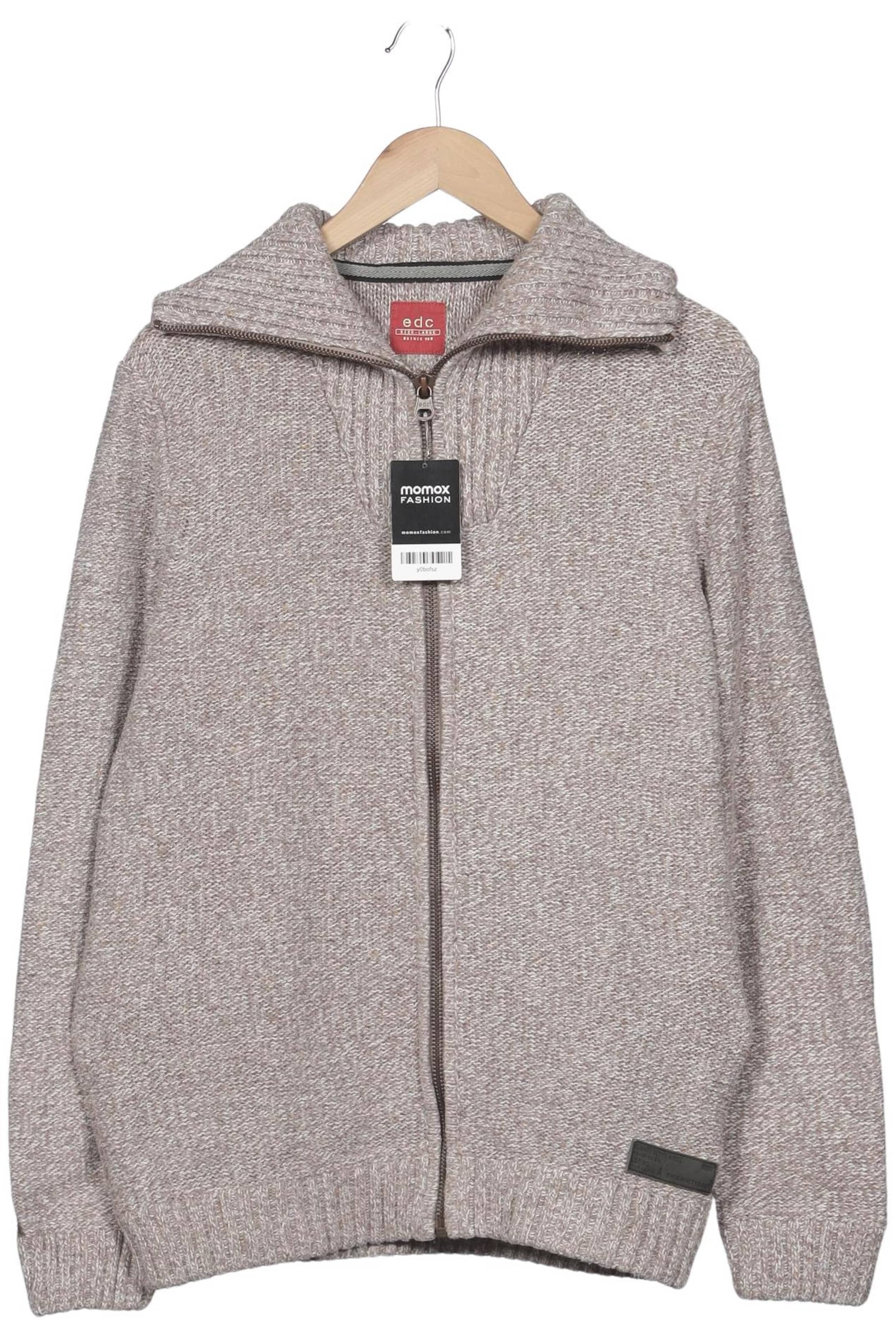 EDC BY ESPRIT Sweater & Cardigan in L in Beige: front