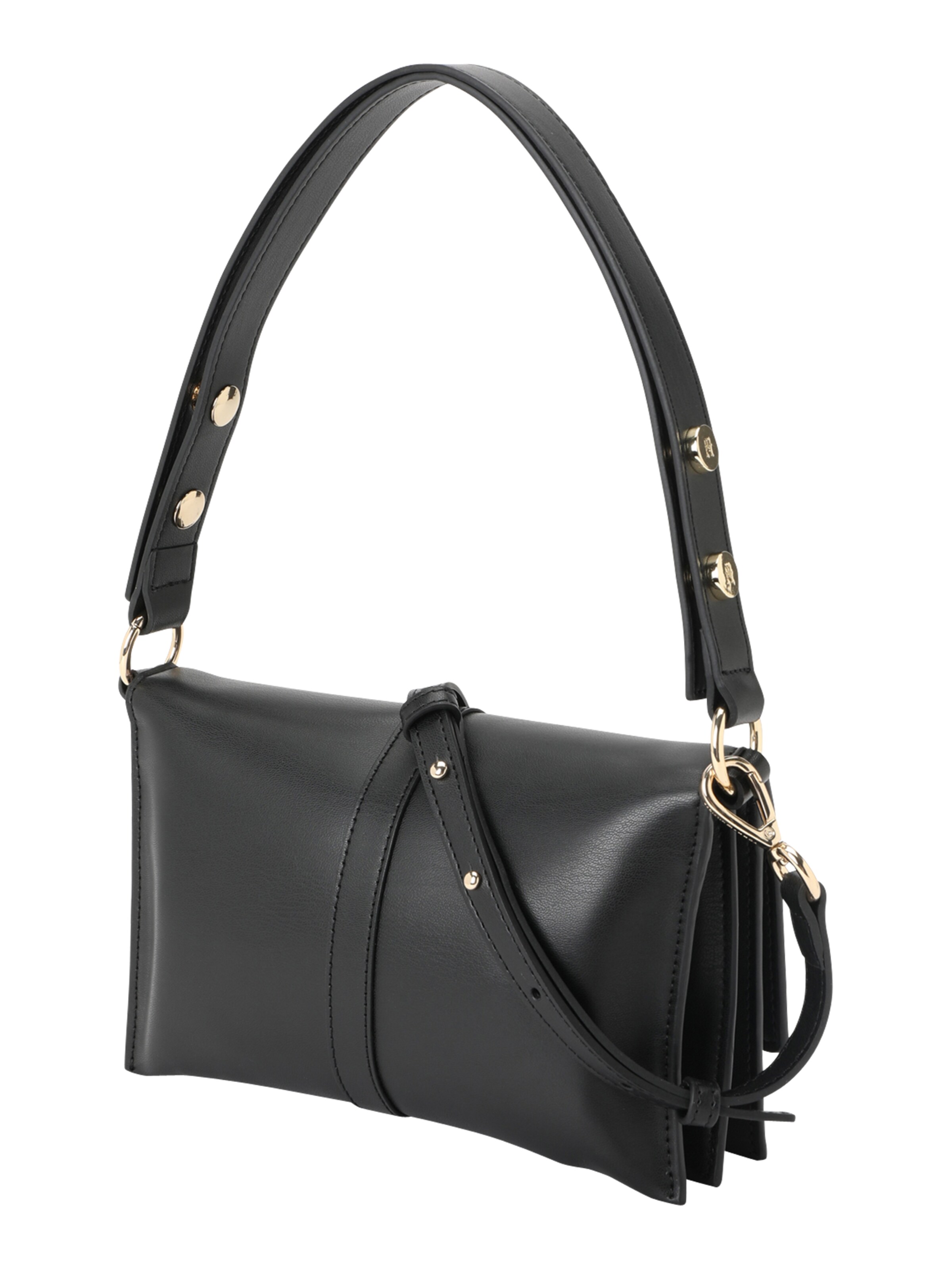 TOMMY HILFIGER Válltáskák 'HERITAGE' - fekete