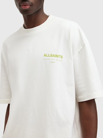 AllSaints Μπλουζάκι 'ACCESS' σε λευκό