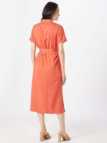 OBJECT Košilové šaty 'TILDA ISABELLA' – oranžová