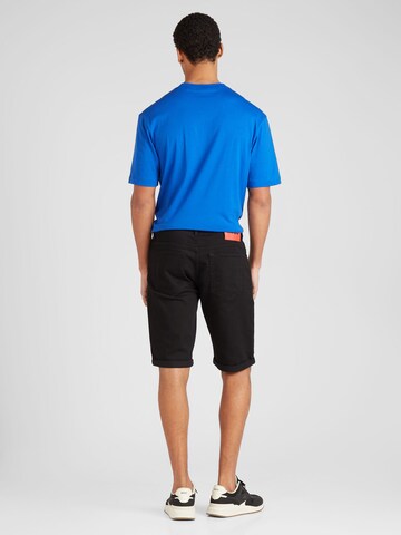 HUGO Slimfit Shorts in Schwarz