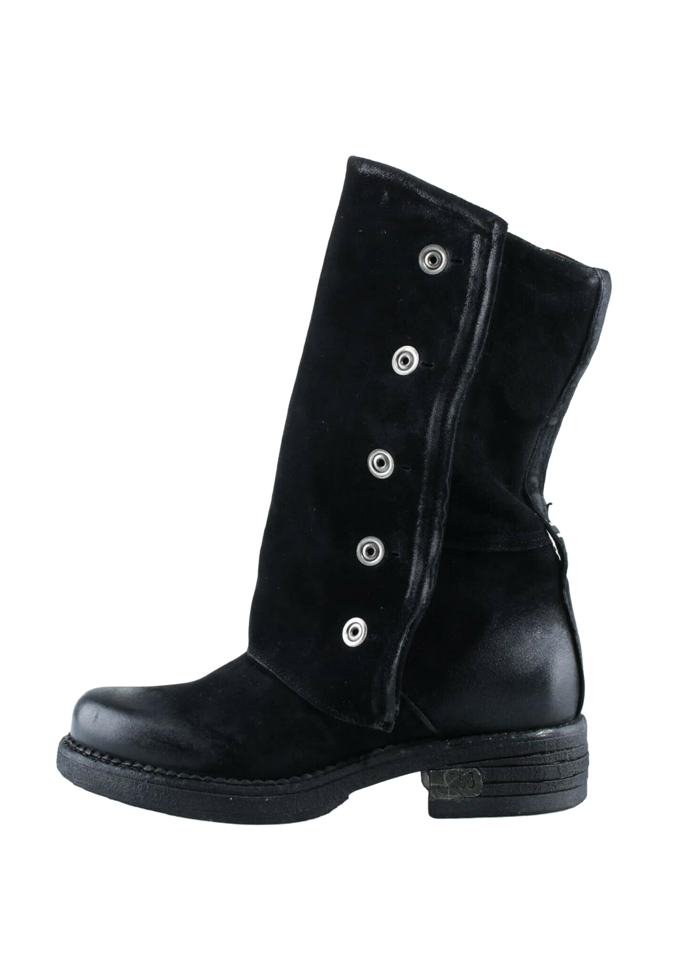 A.S.98 Stiefelette 'POWER' in Schwarz: Vorderseite