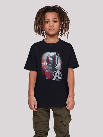 F4NT4STIC T-Shirt 'Marvel Avengers Endgame Ant-Man Brushed' in Schwarz: predná strana