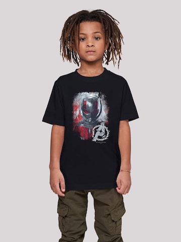 F4NT4STIC Shirt 'Marvel Avengers Endgame Ant-Man Brushed' in Black: front