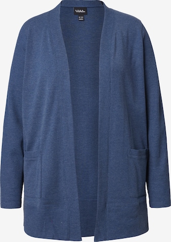 Veste de survêtement Ulla Popken en bleu : devant