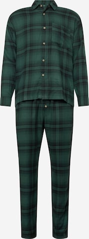 Gilly Hicks Long Pajamas in Green: front