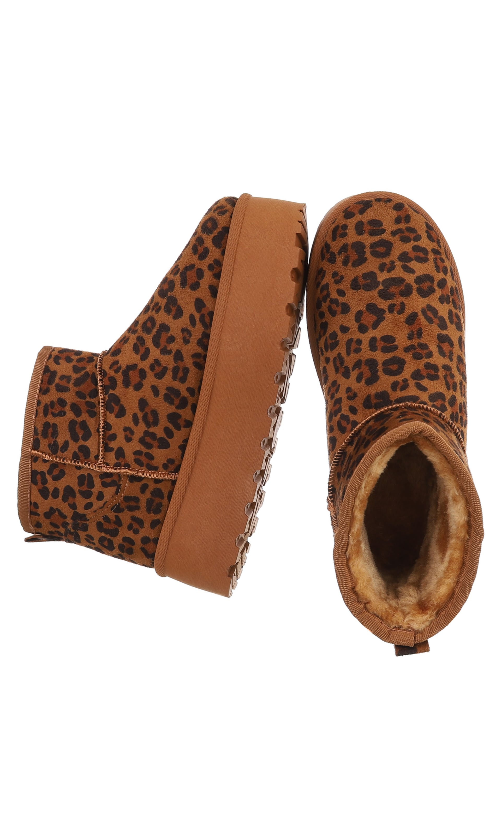 Ital-Design Snow Boots in Brown