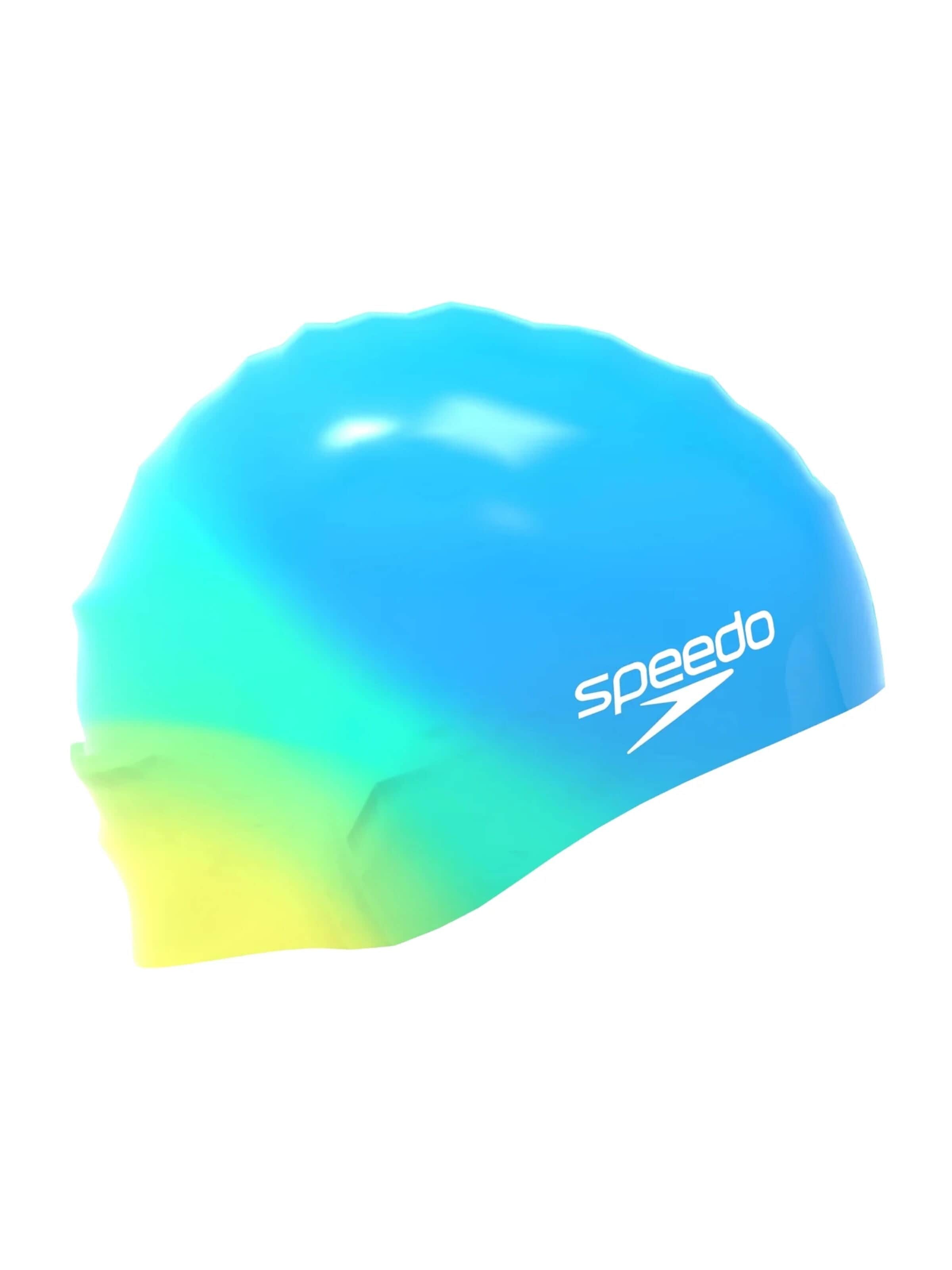 Chapeau 'Multi Colour Silikon Blau Junior' SPEEDO en vert : devant