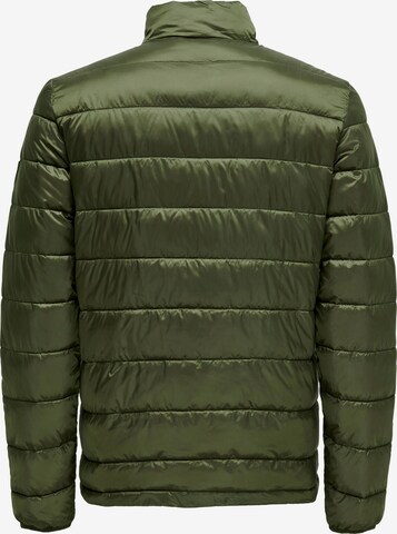 Veste mi-saison 'Carven' Only & Sons en vert