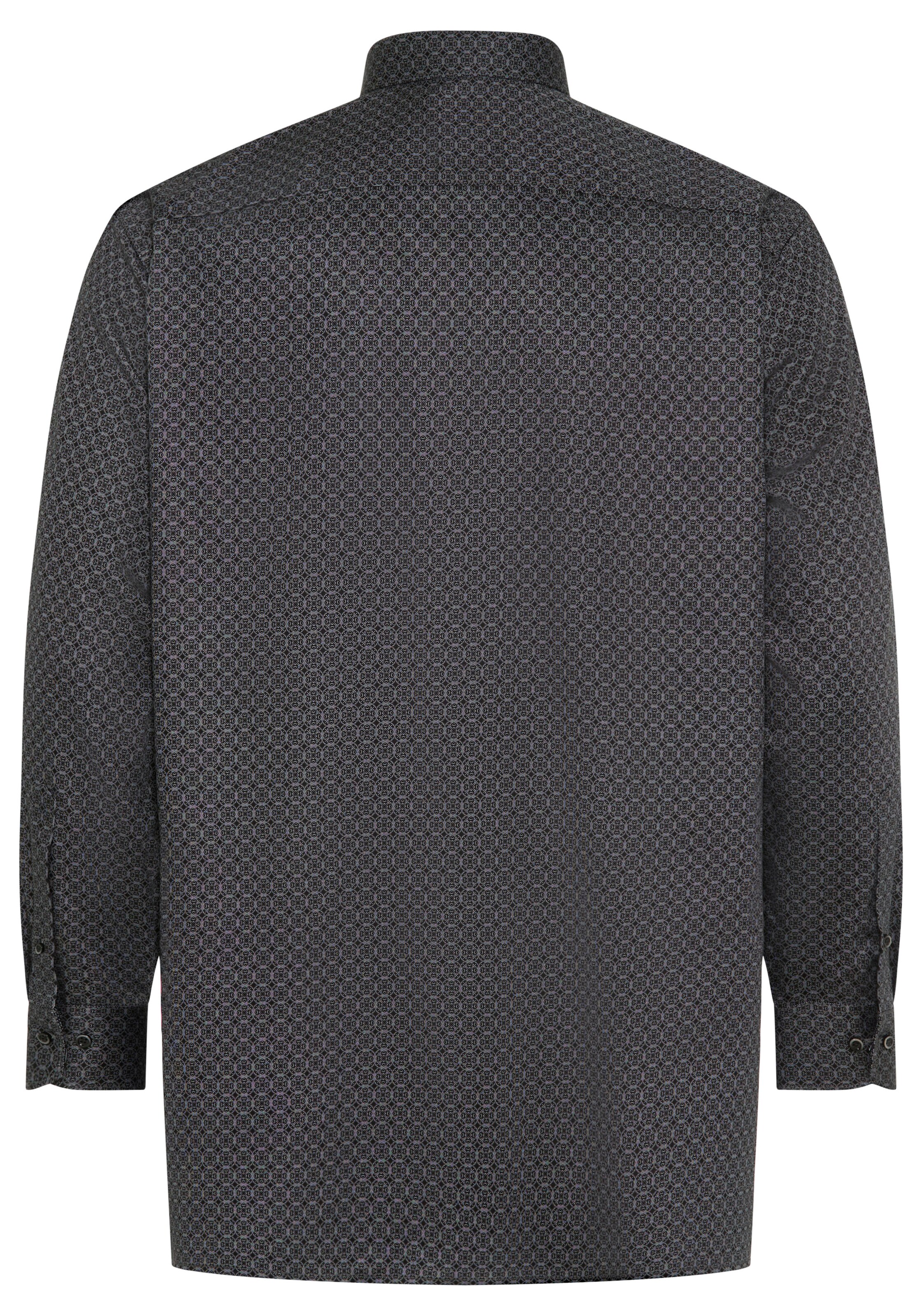 OLYMP Comfort fit Button Up Shirt in Grey