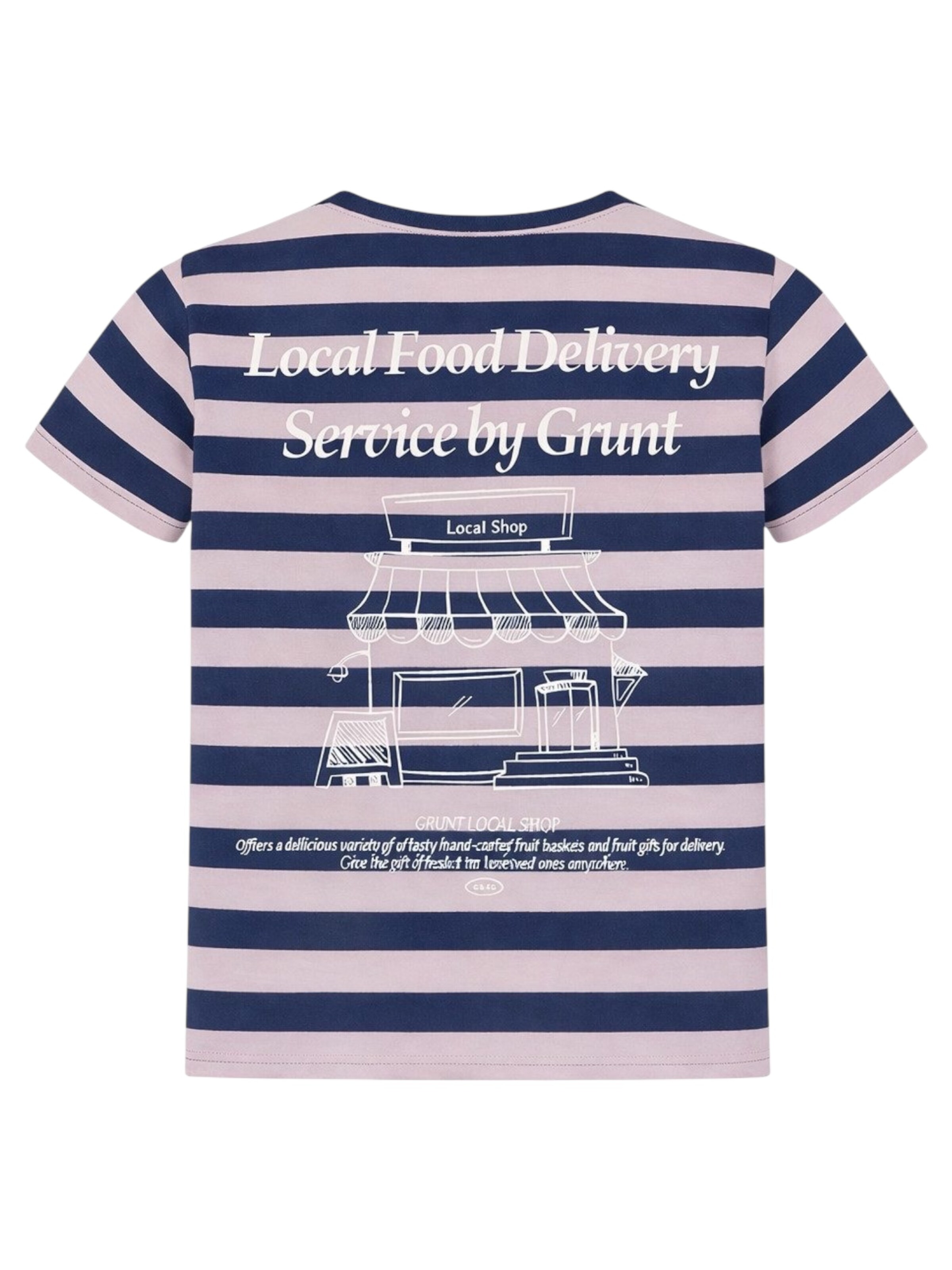 GRUNT Shirt 'GRGani' in Blau