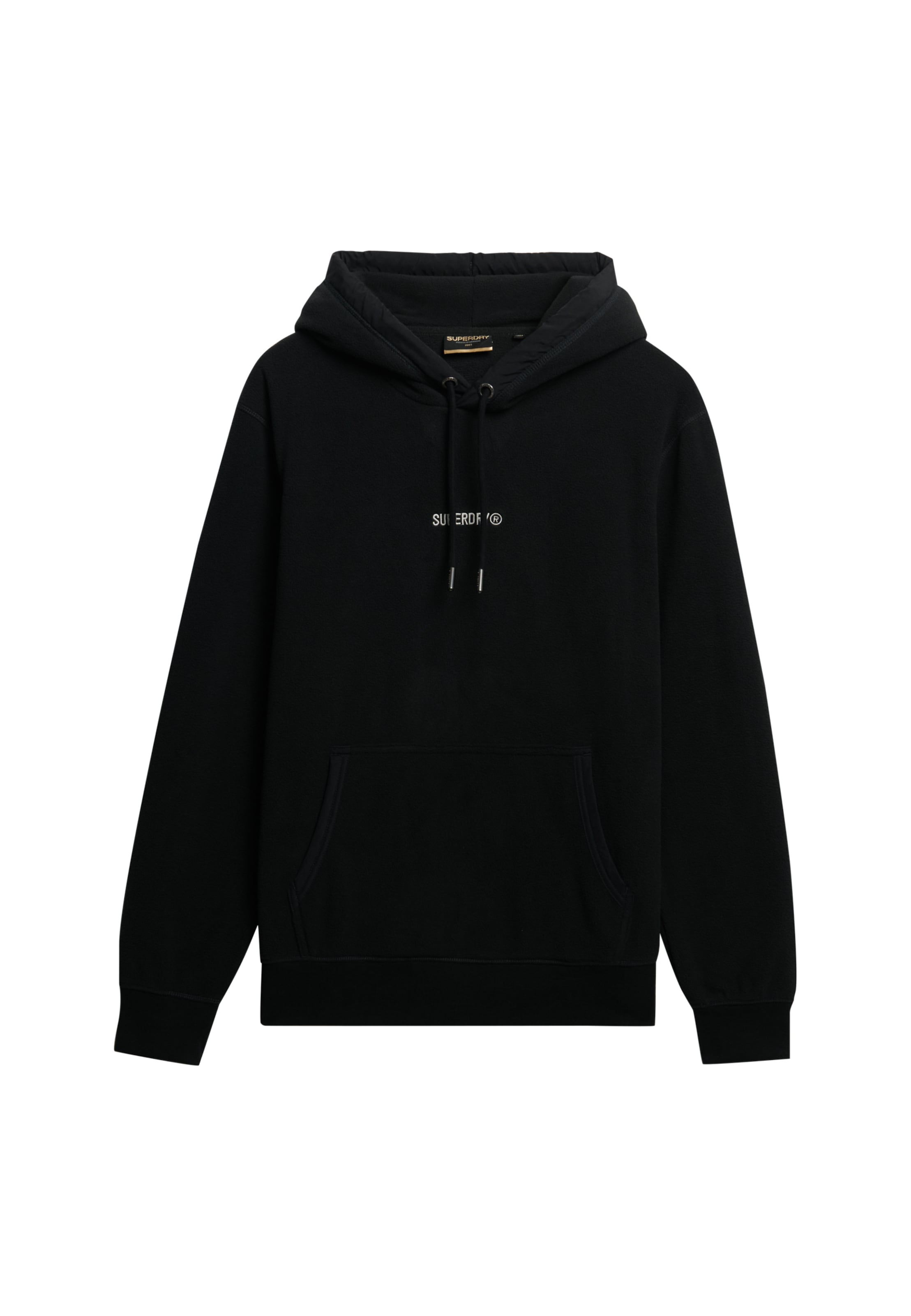 Sweat-shirt Superdry en noir : devant