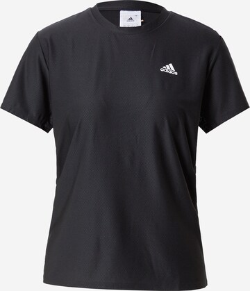 ADIDAS SPORTSWEAR Funkční tričko 'Adi Runner ' – černá: přední strana
