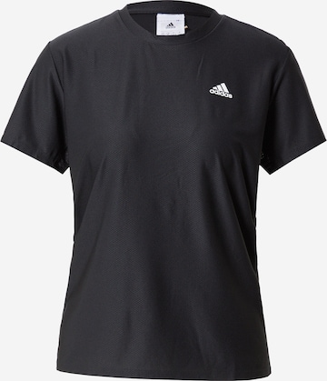 ADIDAS SPORTSWEAR Λειτουργικό μπλουζάκι 'Adi Runner ' σε μαύρο: μπροστά
