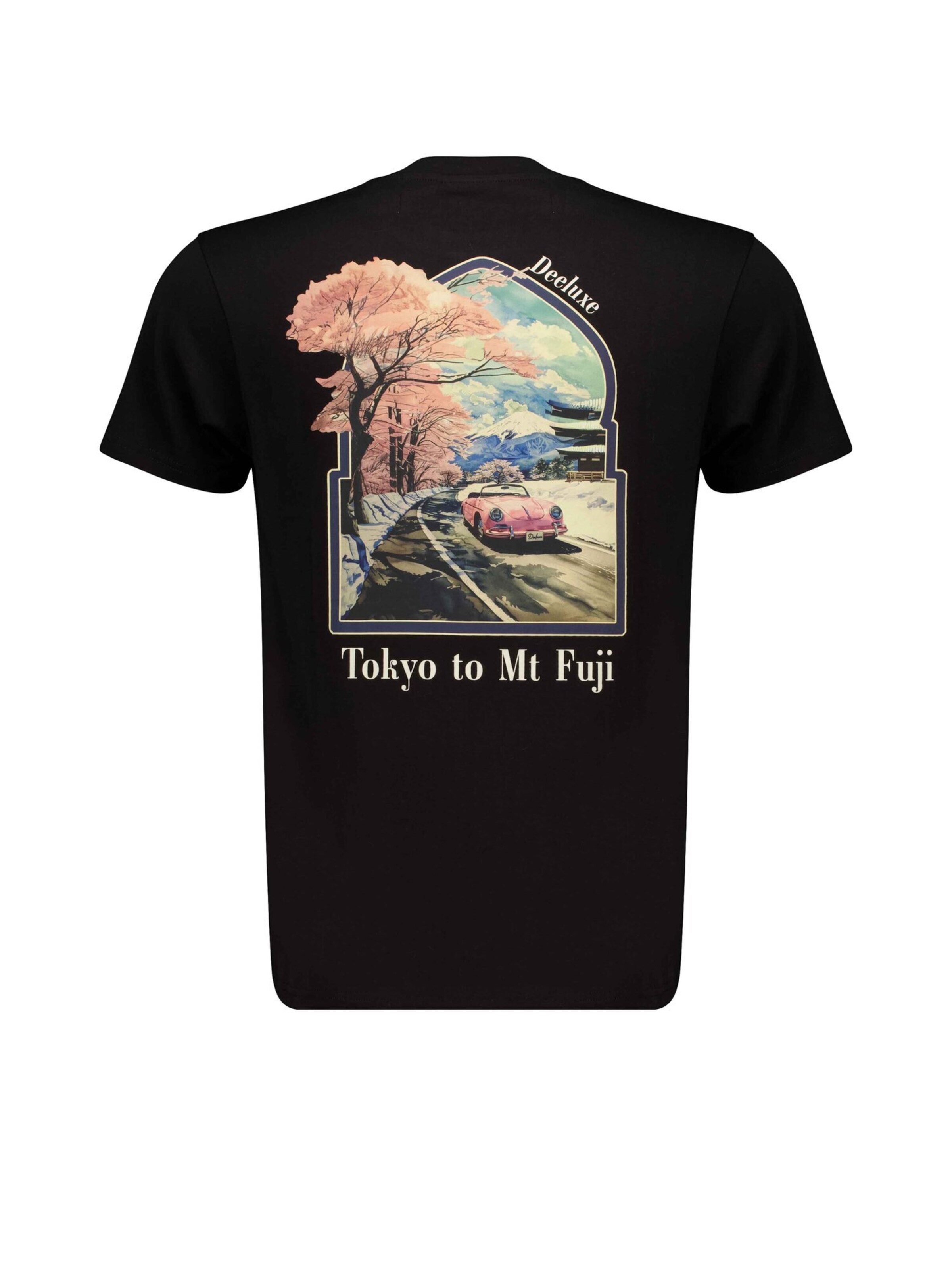 T-Shirt 'Makoto' Deeluxe en noir