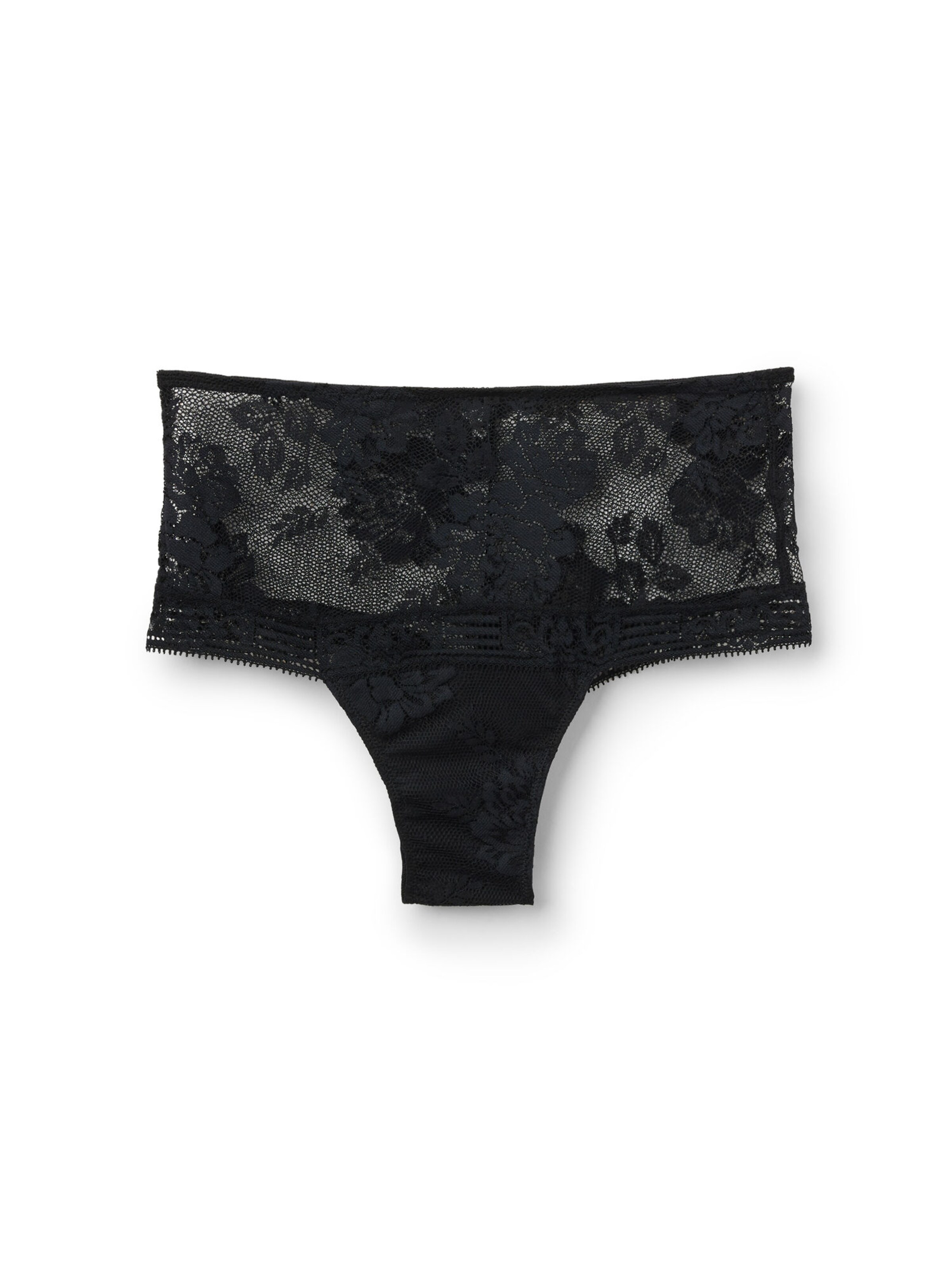 INTIMISSIMI Boyshorts 'LA FEMME FATALE' in Black: front