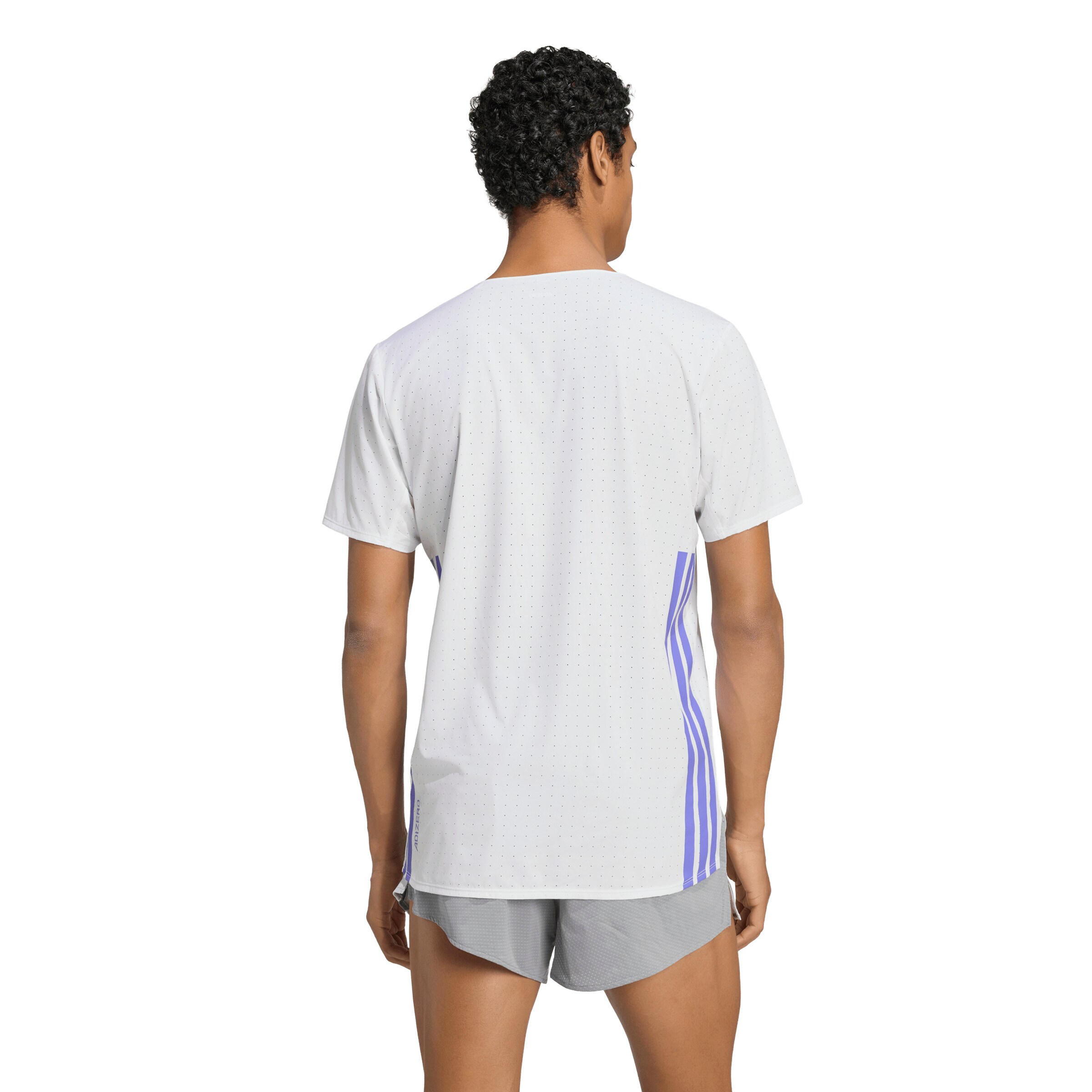 ADIDAS PERFORMANCE Funkčné tričko 'ADIZERO' - Biela