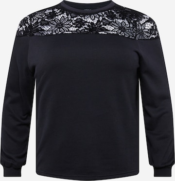 ONLY Curve Sweatshirt 'CATALINA' in Black: front