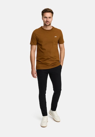 T-Shirt 'JFCayson' JEFF en marron