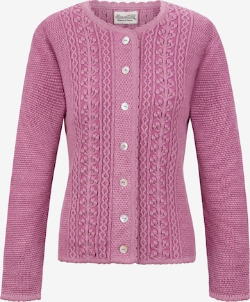 STOCKERPOINT Trachtenstrickjacke 'Mabella' in Rot: Vorderseite