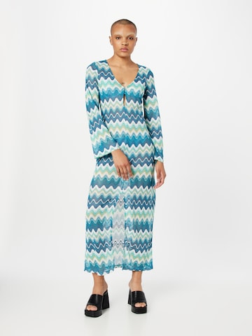 Robe Gina Tricot en bleu : devant