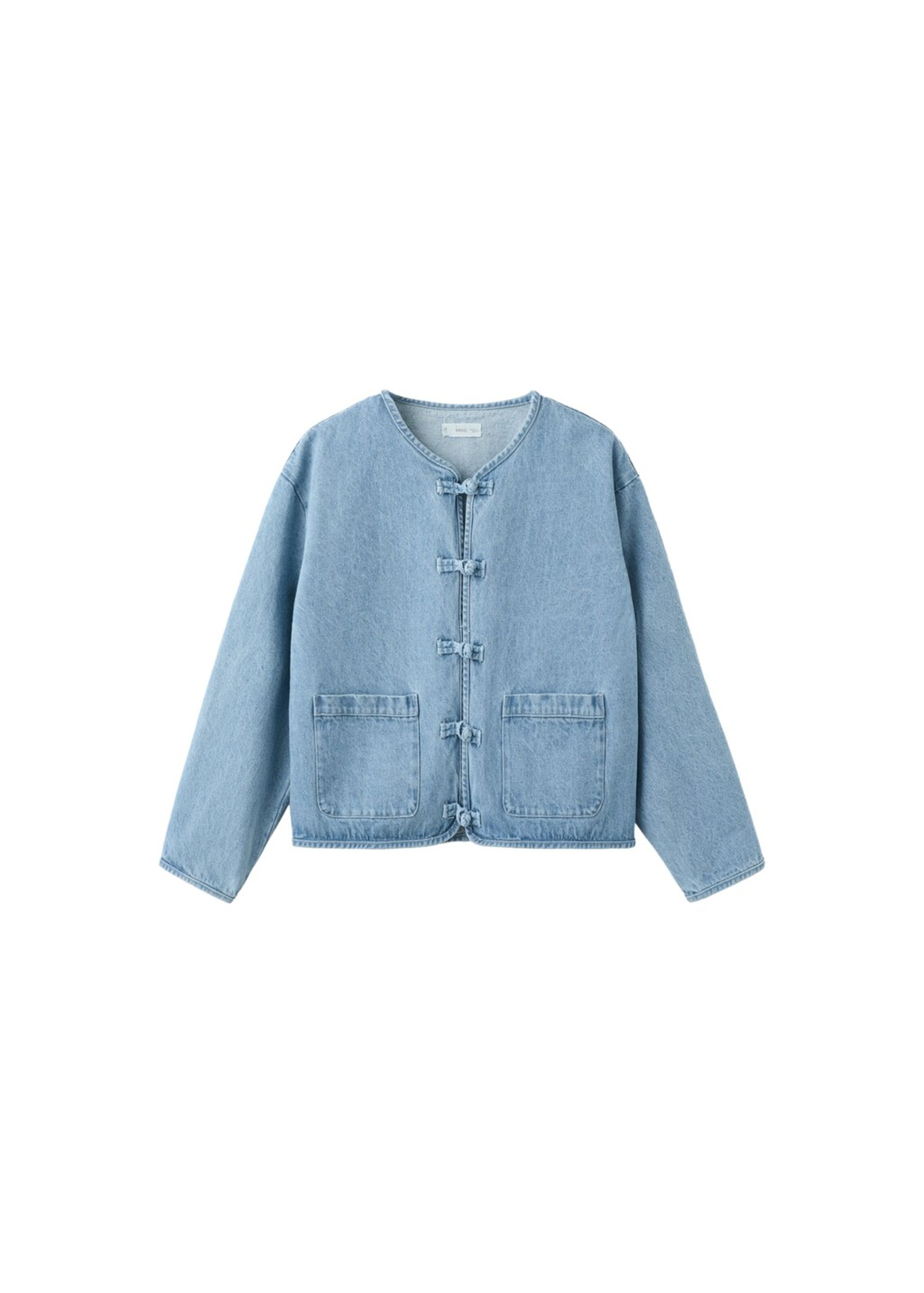 MANGO TEEN Jacke 'Sakura' in blue denim, Produktansicht