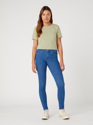 WRANGLER Skinny Jeans 'EYE LOVE YOU' in Blue