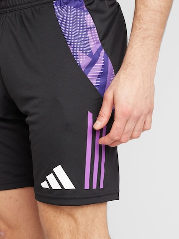 ADIDAS PERFORMANCE Slimfit Sportshorts 'DFB Tiro 24 Competition' in Schwarz