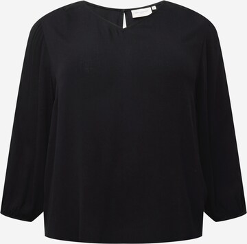 ONLY Carmakoma - Blusa 'JUDIA' em preto: frente