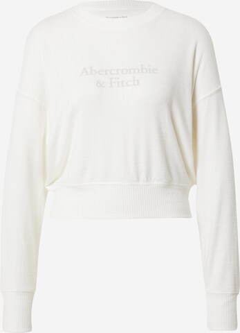 Abercrombie & Fitch Футболка в Белый: спереди