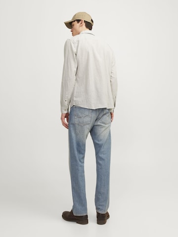 pilka JACK & JONES Standartinis modelis Marškiniai 'Summer'
