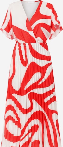 Abito di Elara in rosso: frontale