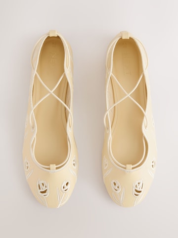 Next Ballerina 'Forever Comfort®' in Yellow