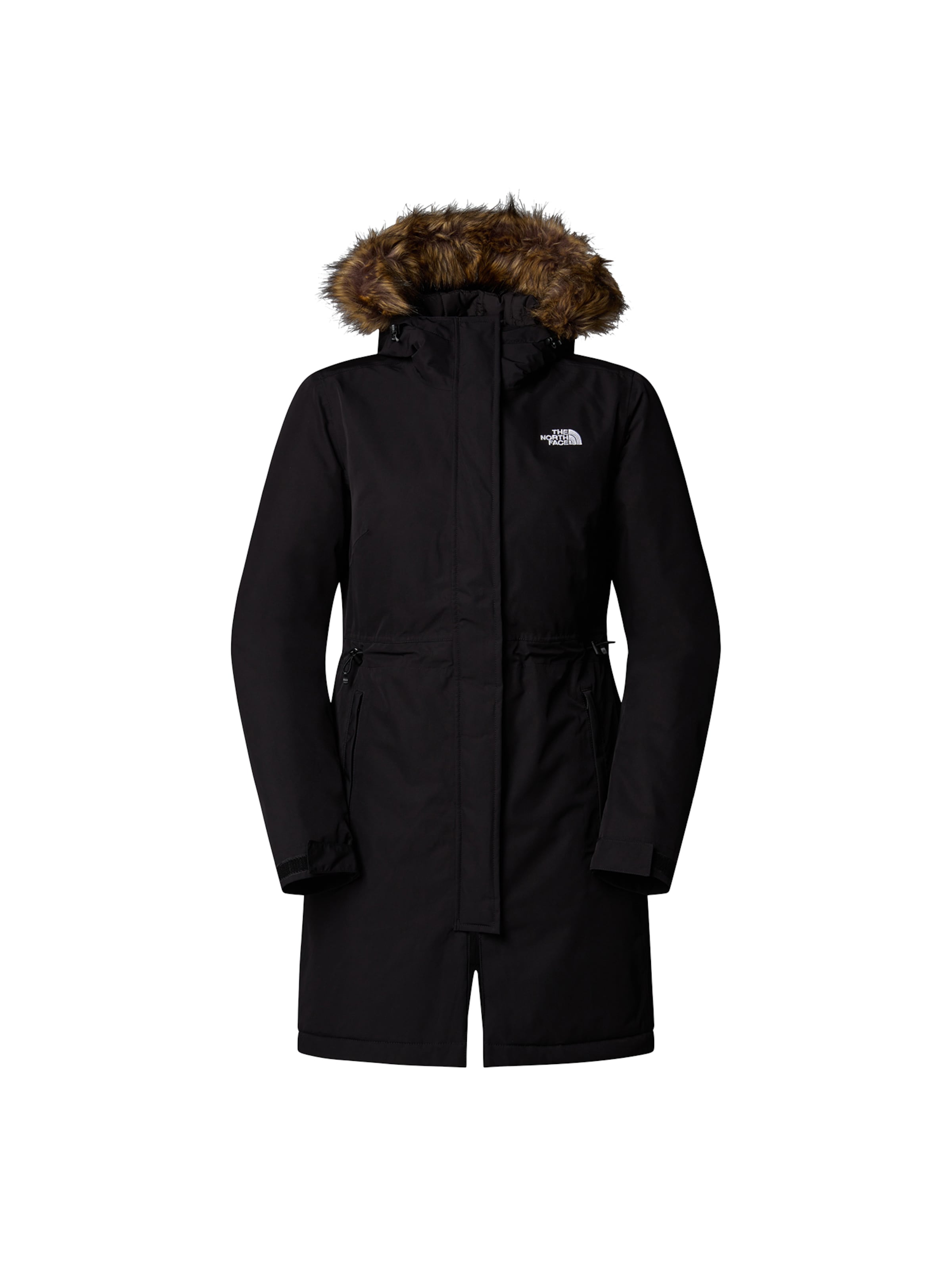 THE NORTH FACE Kevad-sügisparka 'Zaneck', värv must: eest vaates