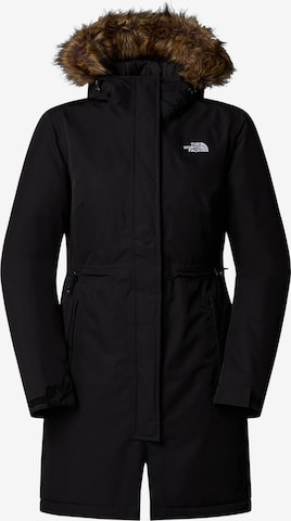 THE NORTH FACELagana parka 'Zaneck' - crna boja: prednji dio