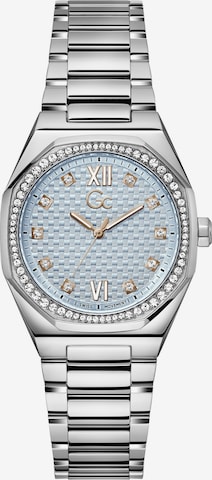 Gc Analog Watch 'Coussin Sleek' in Silver: front