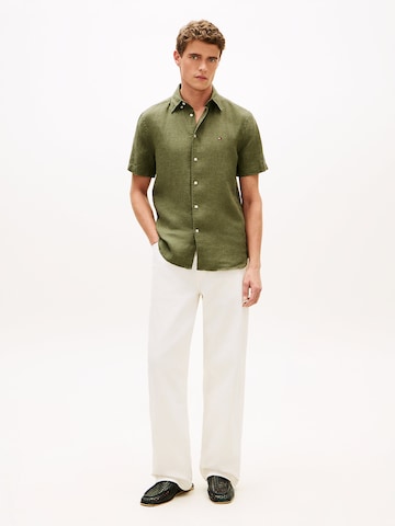 TOMMY HILFIGER Regular fit Button Up Shirt in Green