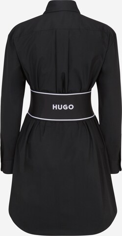 HUGO Red Kleid 'Kugima' in Schwarz