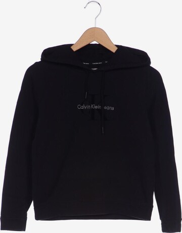 Calvin Klein Jeans Sweatshirt & Zip-Up Hoodie in XS in Blue: front