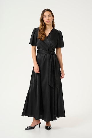 Love Copenhagen Abendkleid 'Lora' in Schwarz: Vorderseite