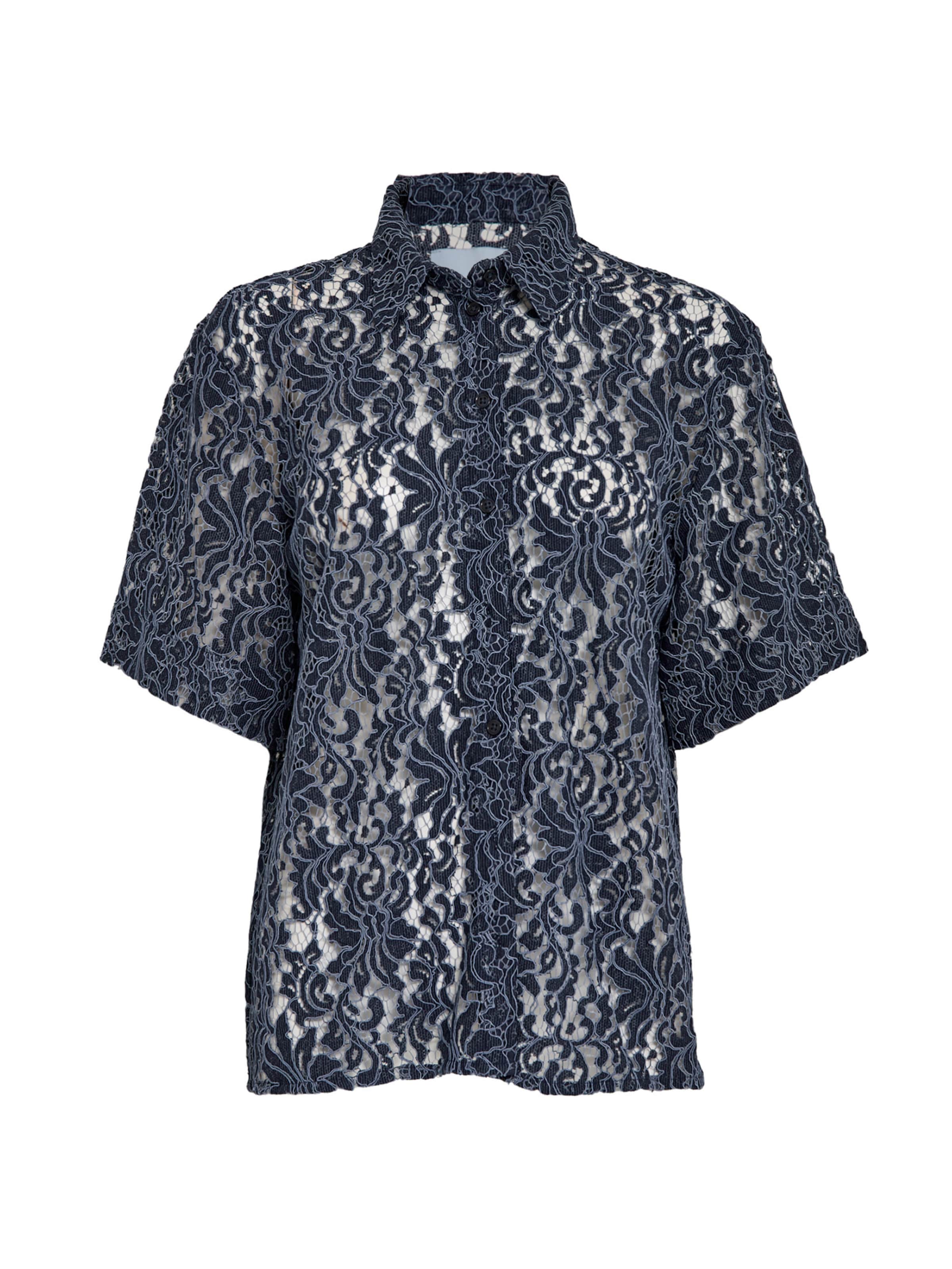 Chemisier 'Tara' minus en bleu : devant