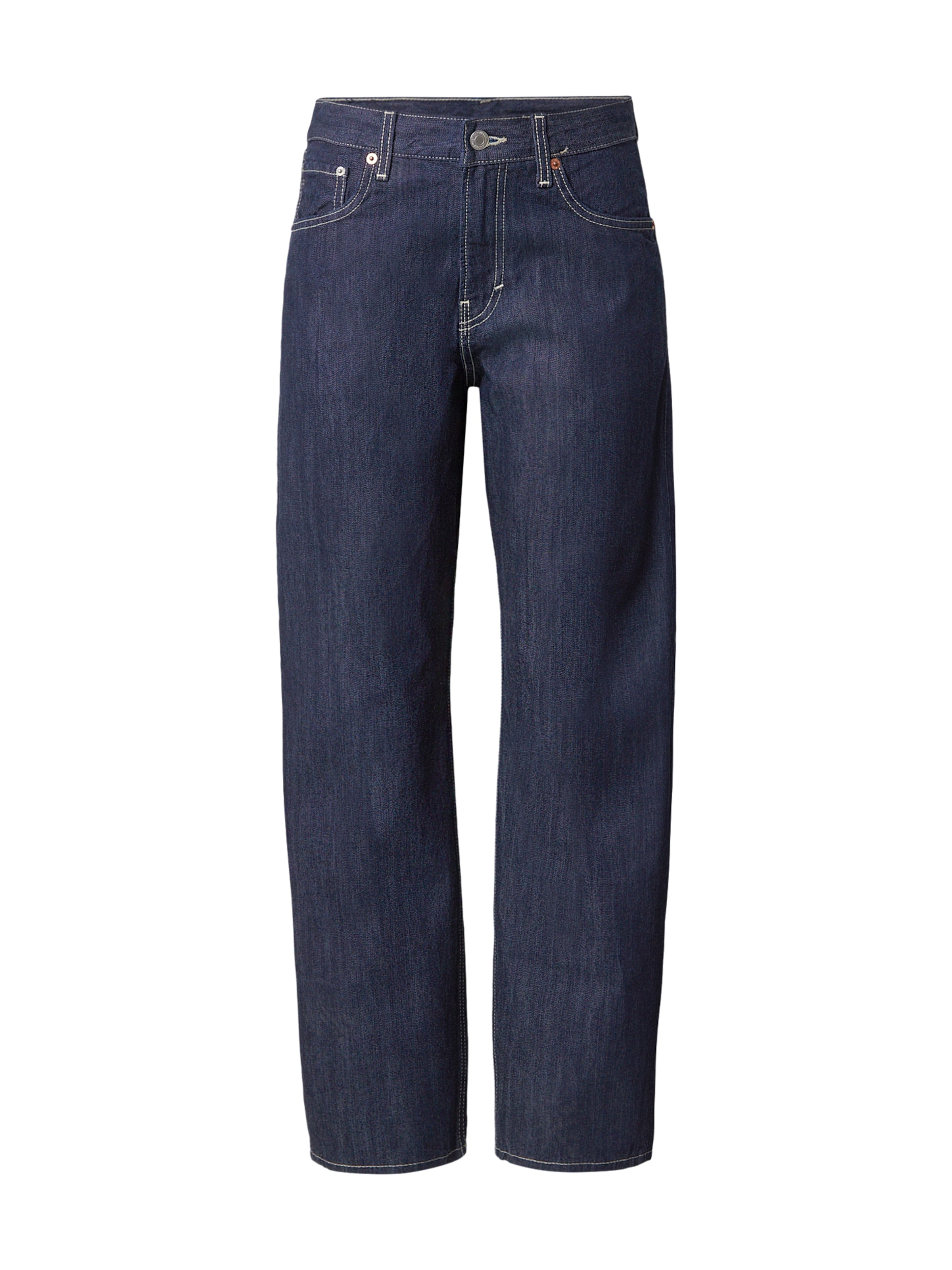 mėlyna WEEKDAY „Baggy“ Džinsai: priekis